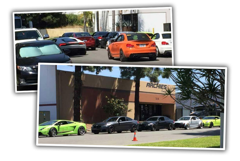 Chowdhry’s pictures of the cars by Archie’s Tow Yard